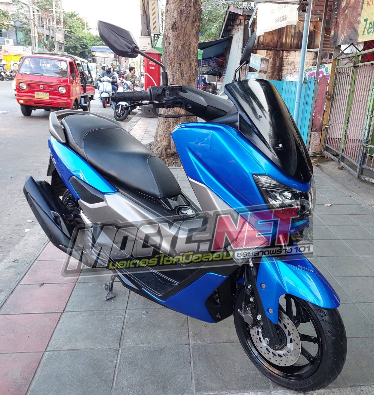 (ปิดการขายพร้อมส่ง ทุงครุ ) nmax 155 cc abs สีน้ำเงิน ปี61