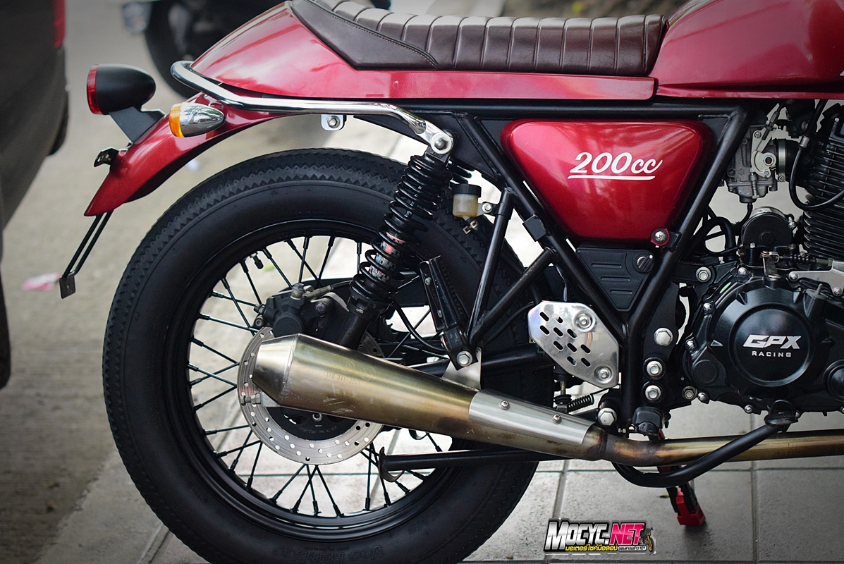 (( ขายแล้วครับ )) legend 200 สีแดง แต่งสวยตามรูป