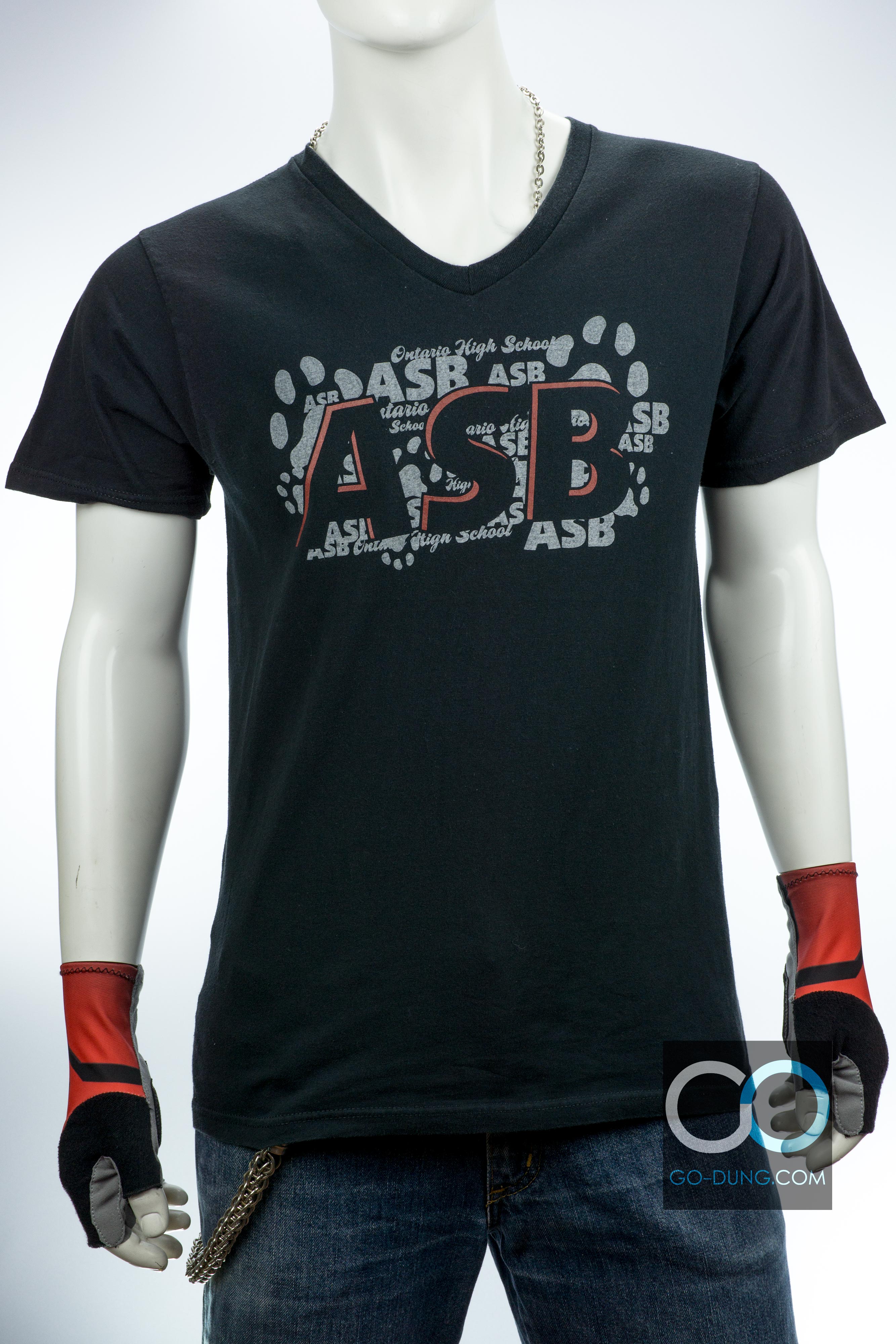 เสื้อ USA วินเทจ ANVIL : ASB ONTARIO HIGH SCHHOOL ผ้า 100 คอตตอน