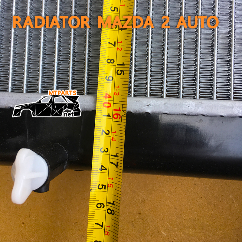 หม้อน้ำ RADIATOR MAZDA 2 เกียร์ AUTO อลูมเนียม ร้านหม้อน้ำ พัทยา ชลบุรี สัตหีบ ศรีราชา ระยอง พร้อมบริการจัดส่งทั่วประเทศ