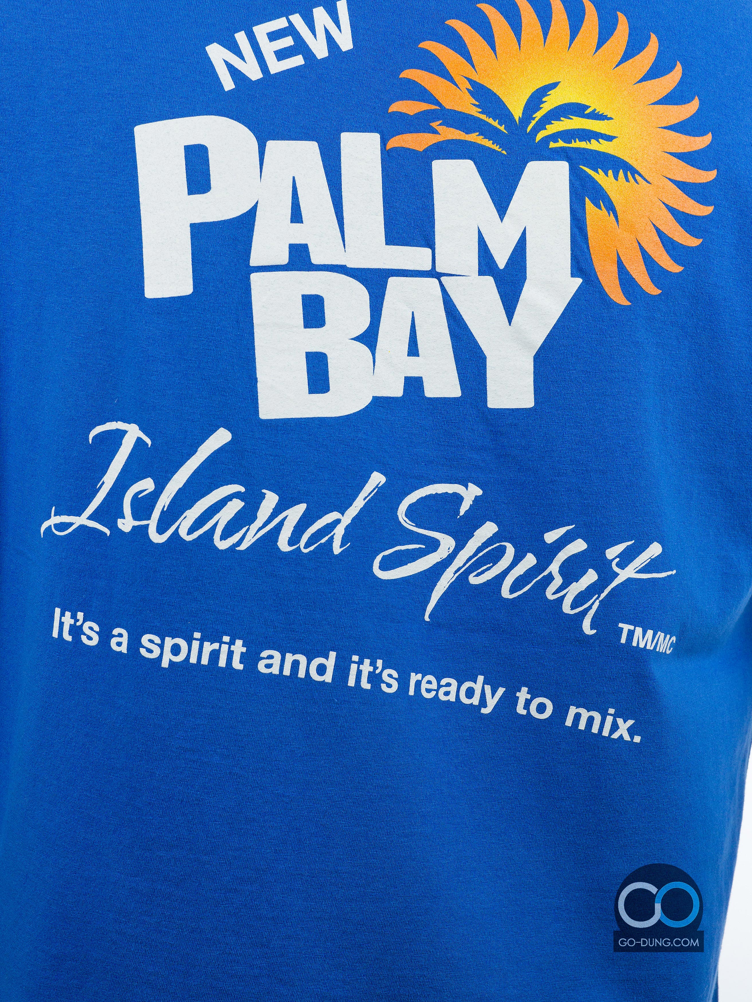 เสื้อยืดมือสอง GILDAN : NEW PALM BAY ผ้า 100 คอตตอน