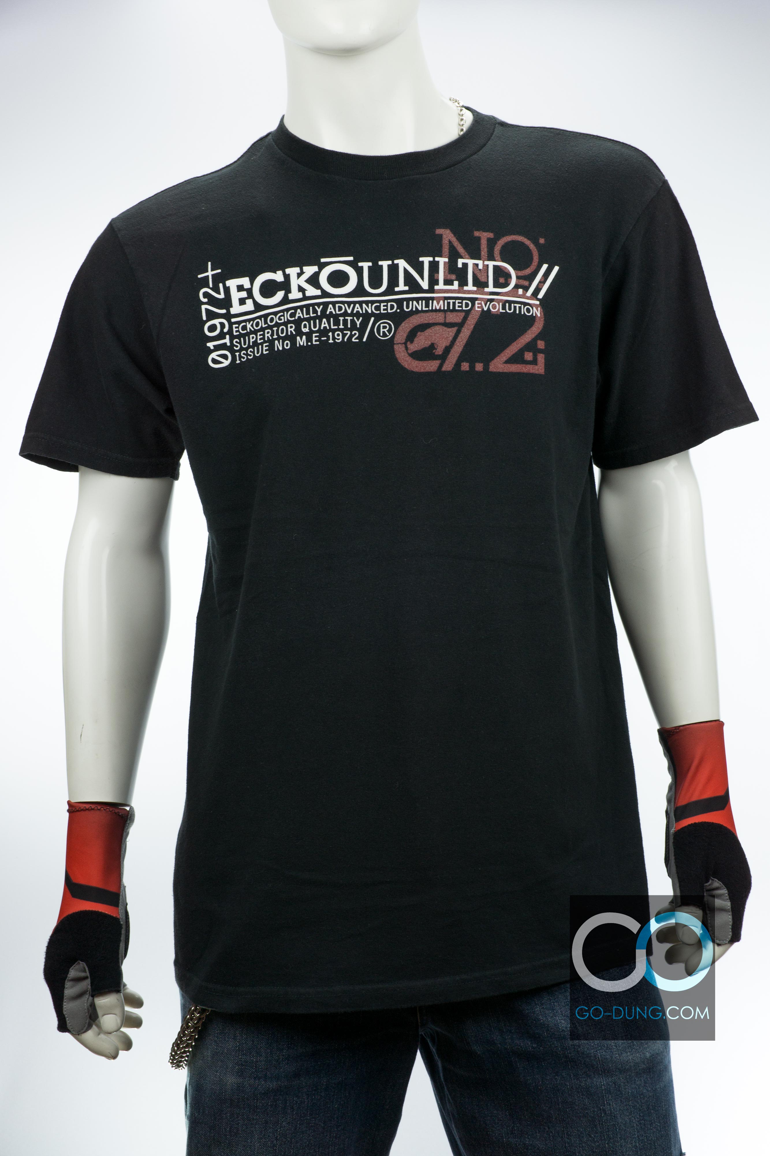 เสื้อยืดแบรนด์มือสอง ECKO : ECKO UNLTD ECKOLOGICALLY ผ้า 100 คอตตอน