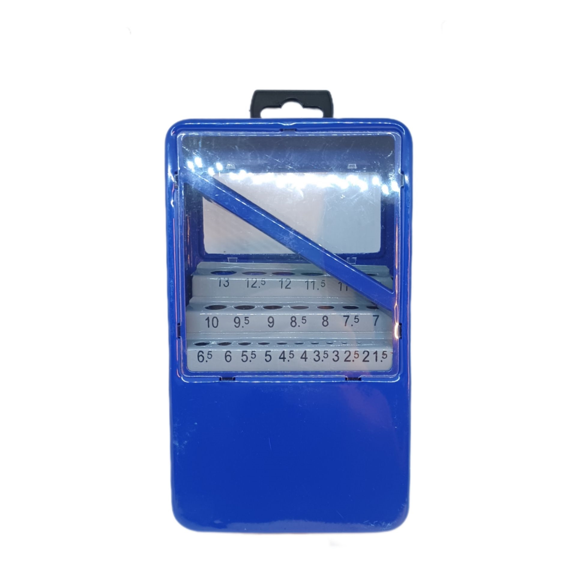 OPP กล่องใส่ดอกสว่านโลหะ 25 ดอก ขนาด 1.0-13.0 mm.(กล่องเปล่า)[มีตำหนิเล็กน้อย]