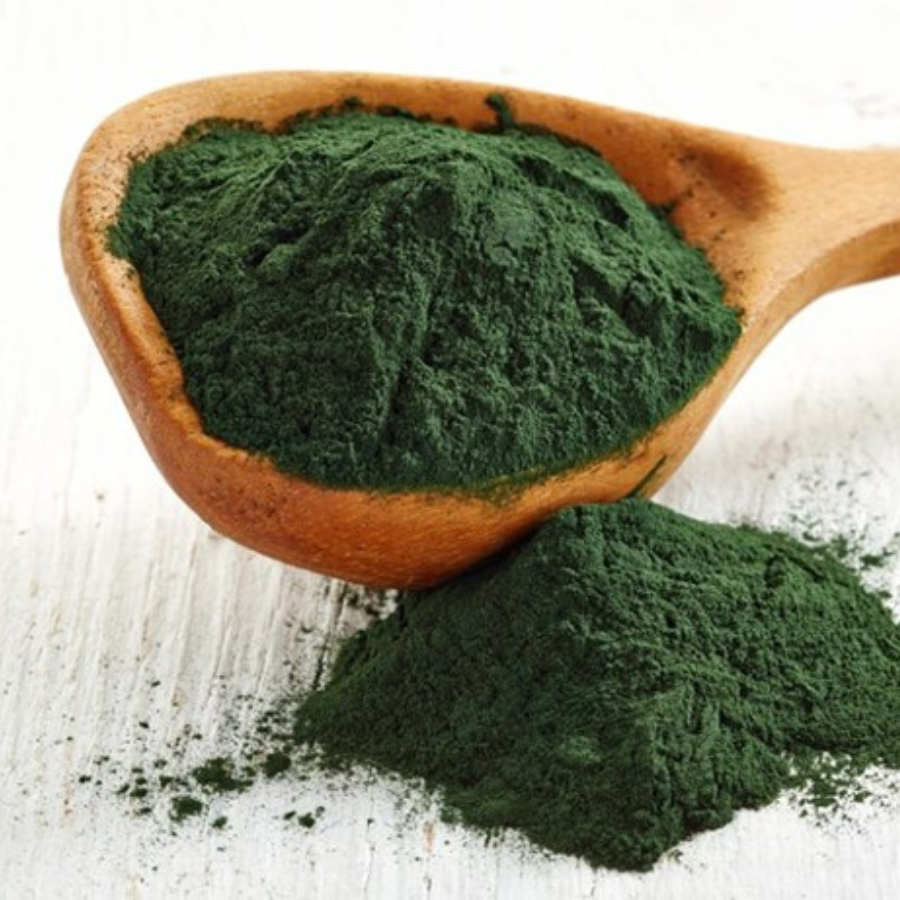 Greenpea Spirulina Powder ผงสาหร่ายสไปรูลิน่า 100 กรัม สาหร่ายสไปรูลิน่า ไม่มีน้ำตาล แป้ง