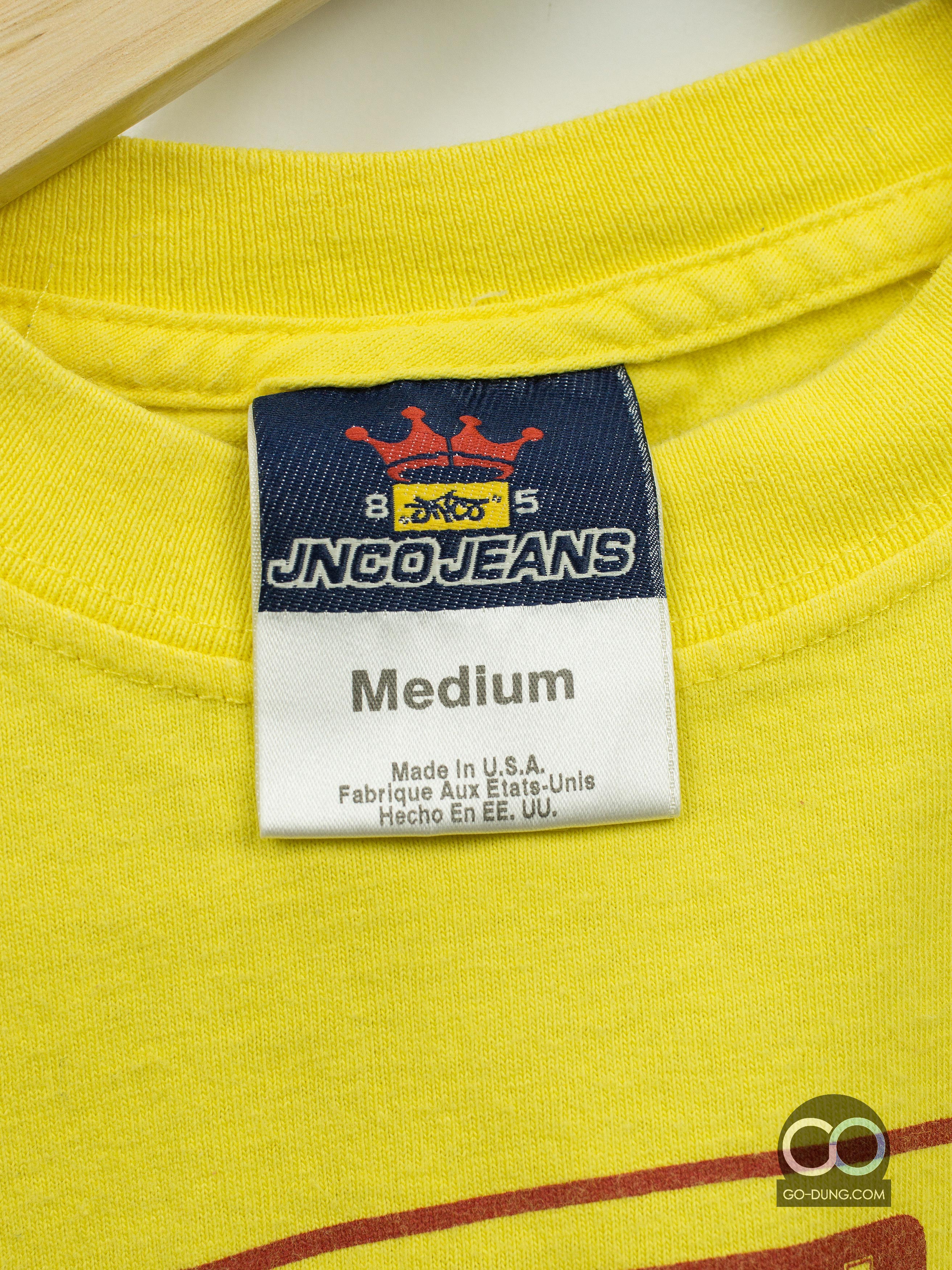 เสื้อยืดมือสอง JNCO JEANS : SITYODTHONG USA LOS ANGELES ค่ายมวยศิษย์ยอดธง ผ้า 100 คอตตอน