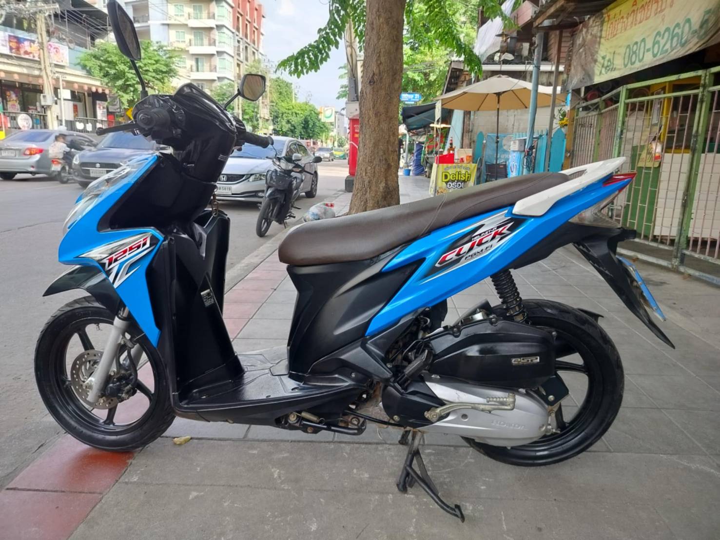 ปิดการขายครับ click 125i สีน้ำเงินดำ 2014