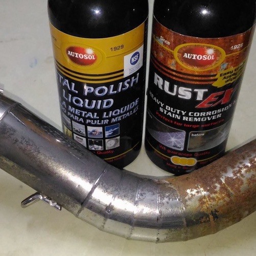 ครีมขัดเคลือบเงาโลหะ ออโต้ซอล เมทัล โพลิช AUTOSOL METAL POLISH ขนาด 75 ml.