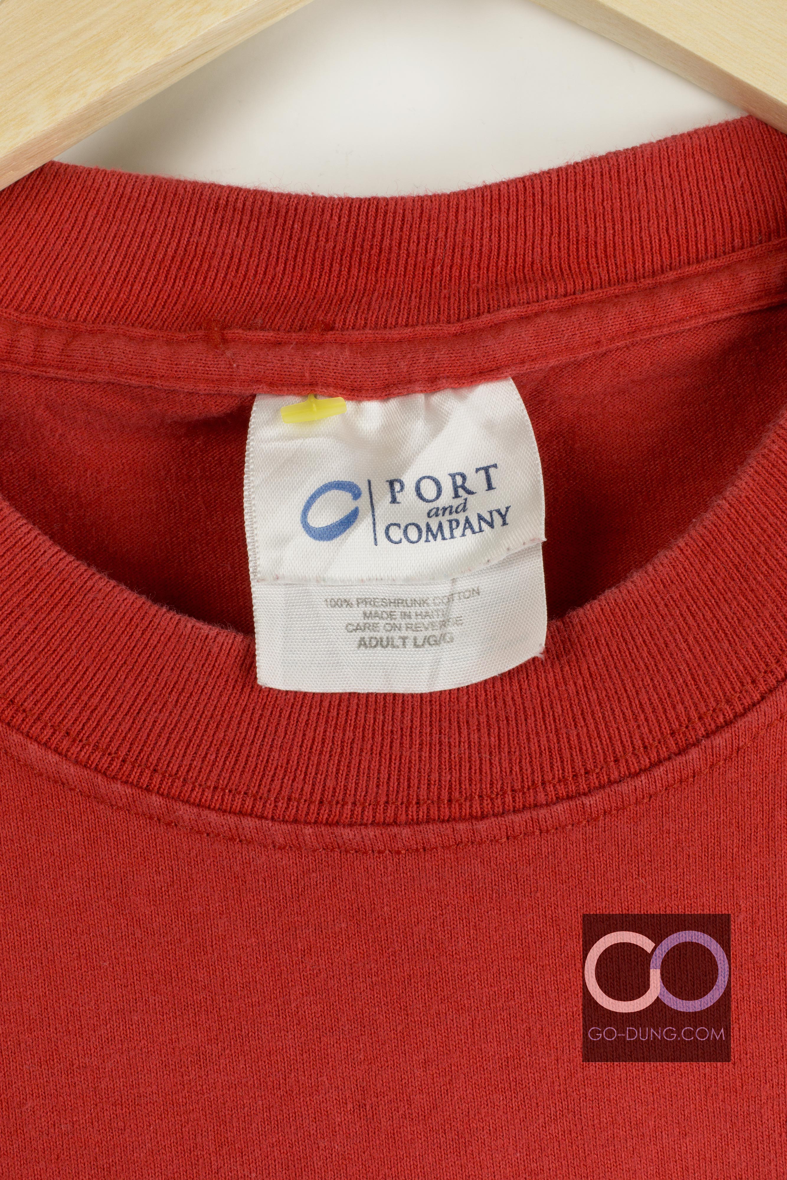 เสื้อยืดมือสอง USA ผ้า 100 คอตตอน ยี่ห้อ PORT AND COMPANY