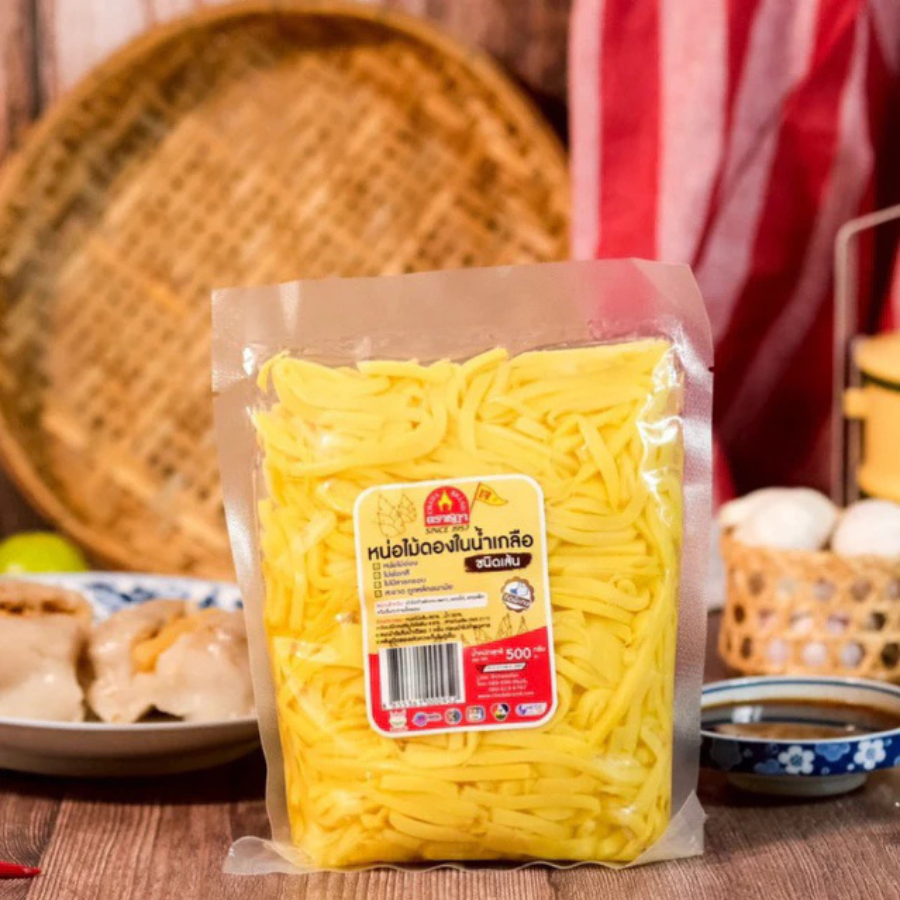 Chada Bamboo Shoots หน่อไม้ต้ม 500 กรัม 3 ชนิด หน่อไม้ พร้อมทาน ไม่ใส่ผงชูรส ตราชฎา