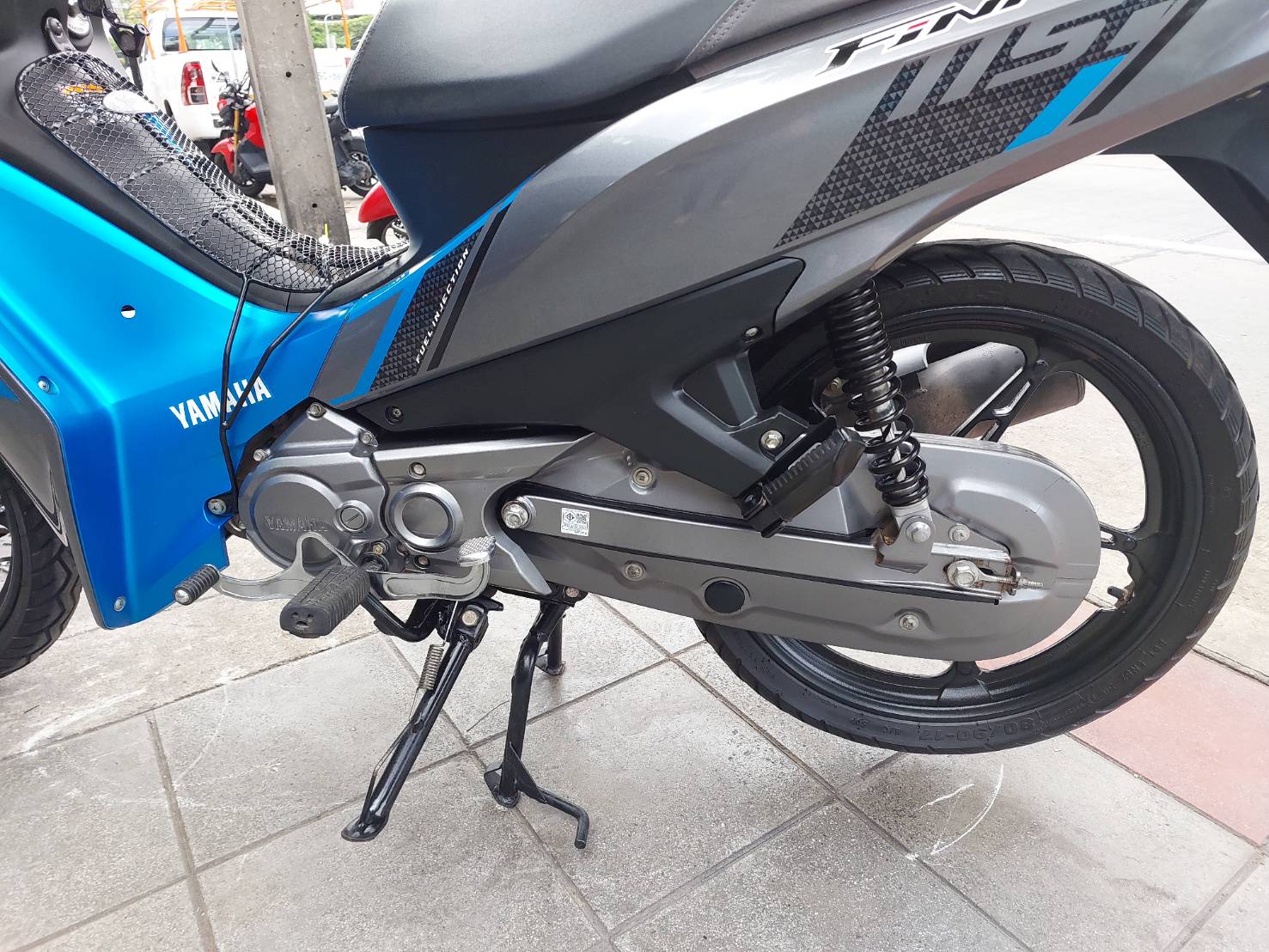 (ปิดการขาย) finn สีฟ้าเทา ปี 65 สต้าทมือ ตัวท็อปล้อแม็กซ์