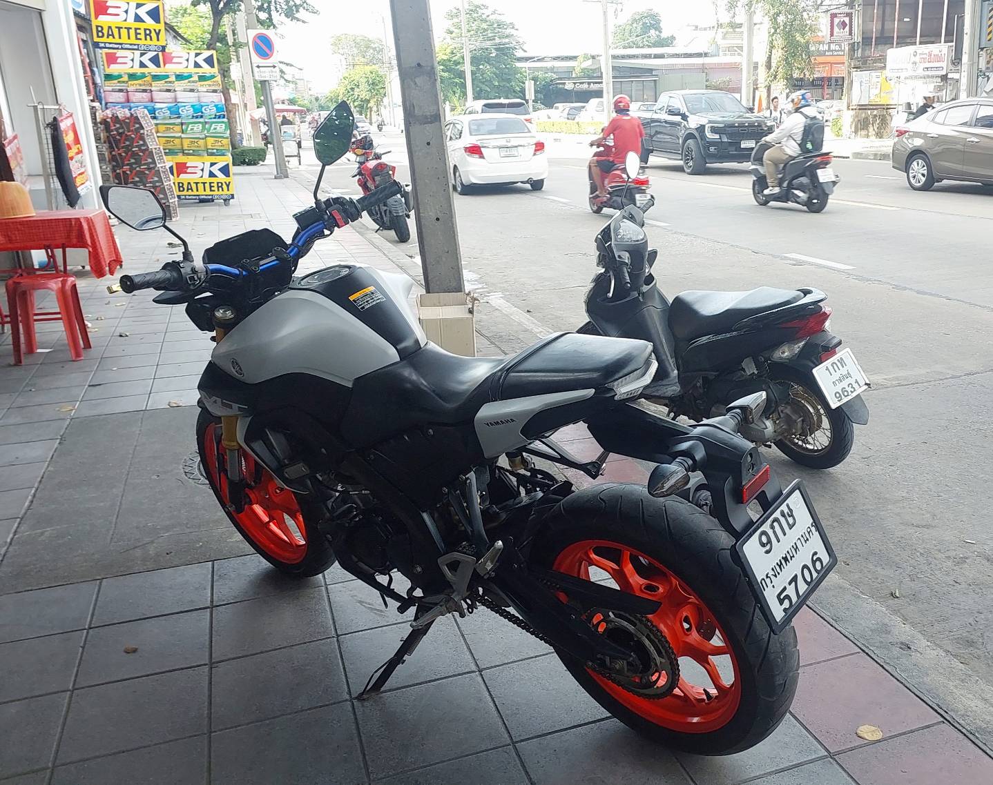 (ปิดการขายครับ) mt 15 สีเทา 2019