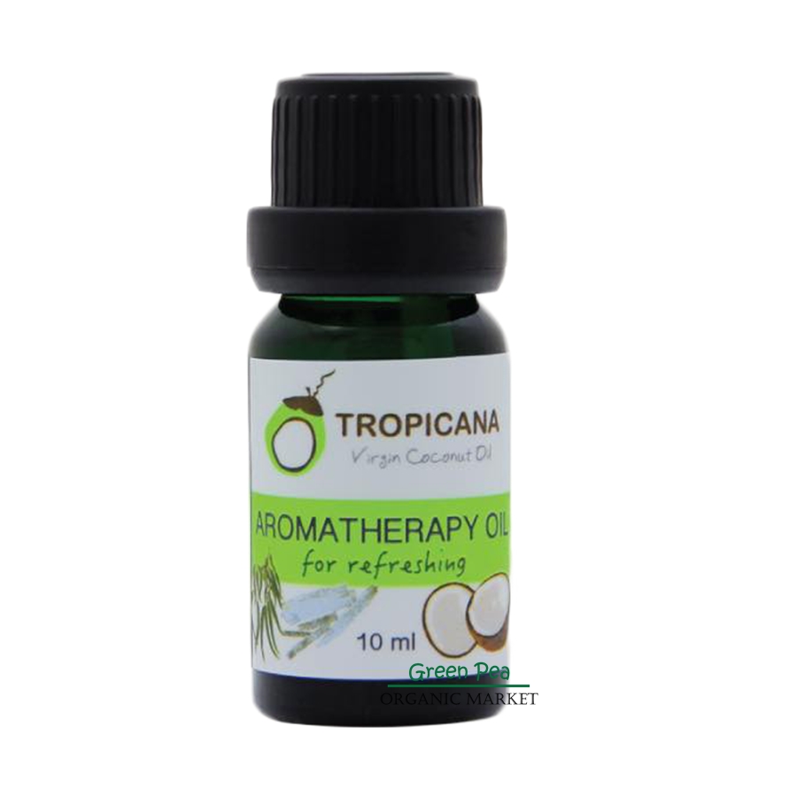 Tropicana น้ำมันหอมระเหย 10ml. กลิ่น ยูคาลิปตัส และ มิ้นท์ aroma therapy oil