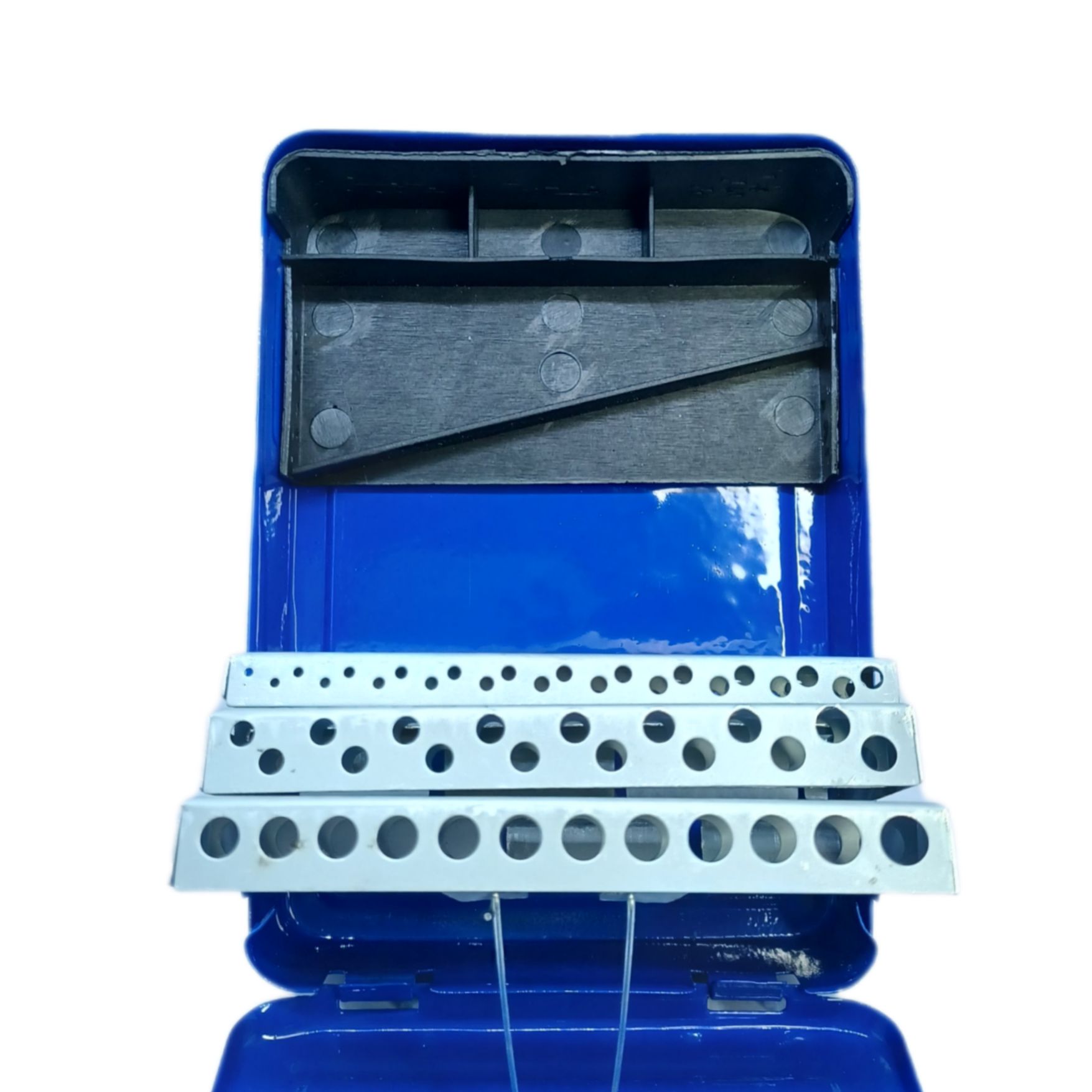 OPP กล่องใส่ดอกสว่านโลหะ 1.0-6.0 mm. ใส่ได้ 51 ดอก (กล่องเปล่า)