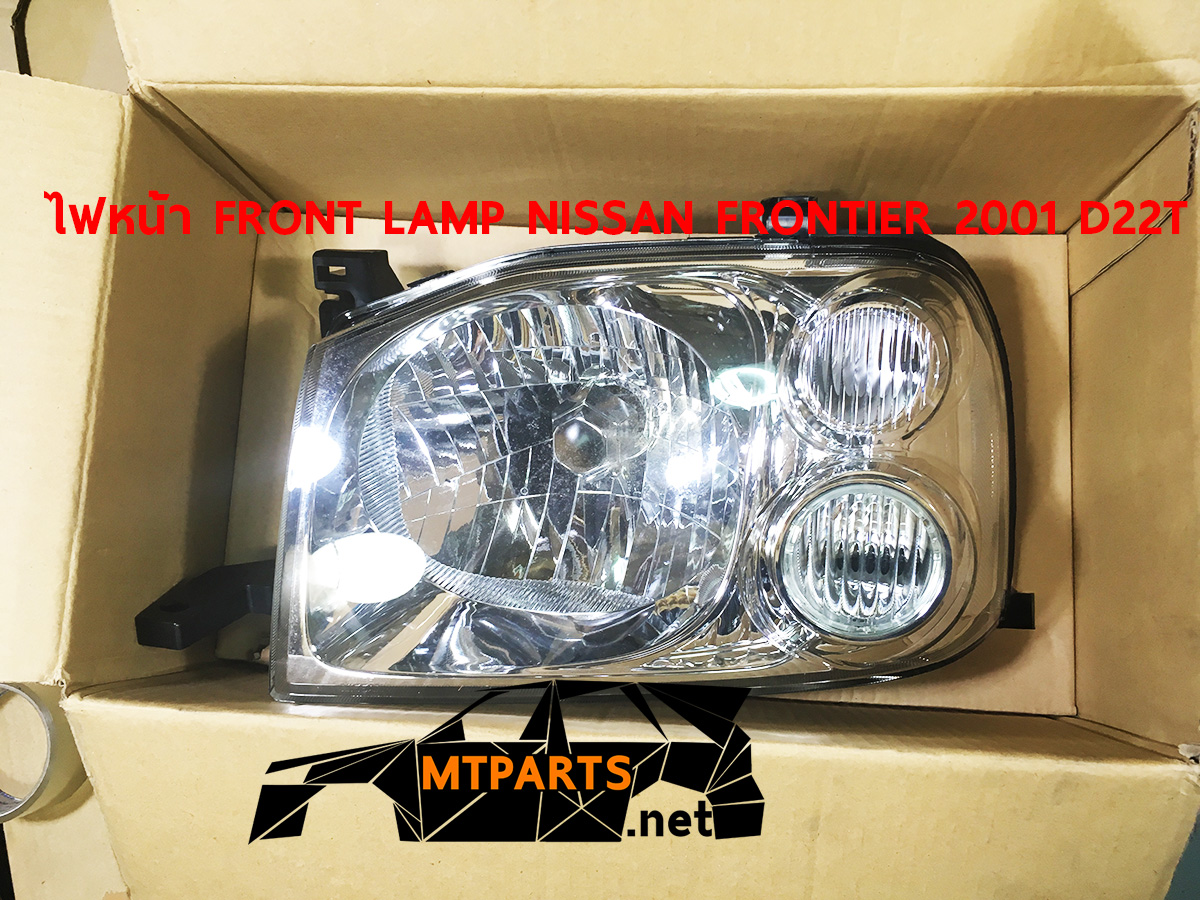 ไฟหน้า FRONT LAMP NISSAN FRONTIER 2001 D22T อะไหล่รถยนต์ อู่ซ่อมรถ พัทยา ชลบุรี สัตหีบ ศรีราชา ระยอง 2