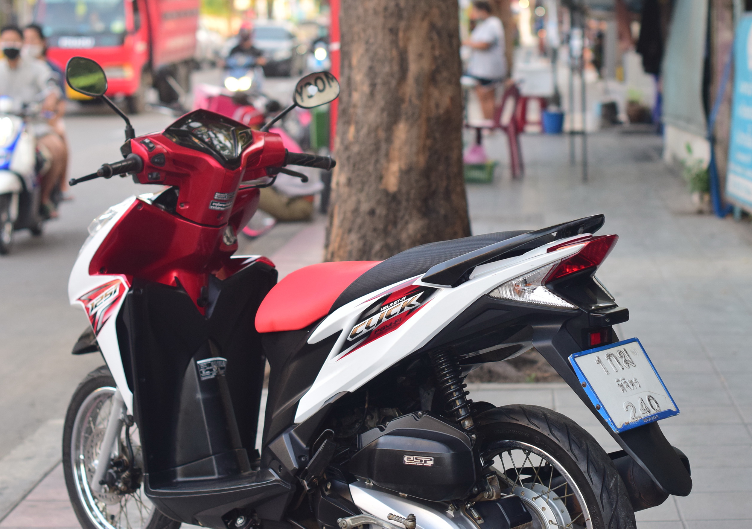 (ส่งแล้วครับ) click 125i สวยๆ มัดจำไว้ได้รถชัวๆ