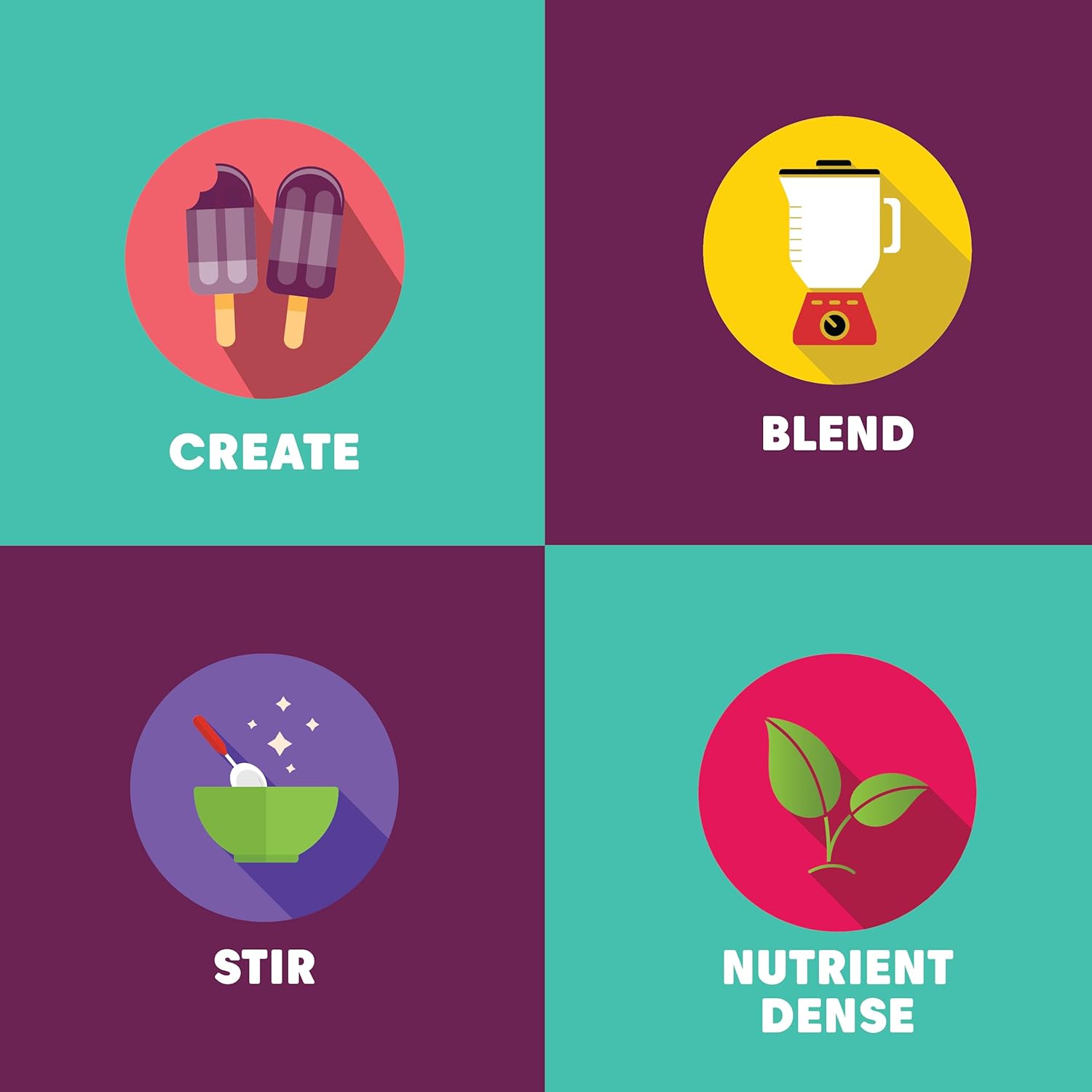 Wilderness Poets Brazilian Acai Berry Powder ขนาด 99 กรัม ผงอาซาอิ แช่เเข็ง ออร์แกนิก ผสมกับเครื่องดื่มสมูทตี้ ของหวาน หรือ ใส่เป็นท็อปปิ้งได้