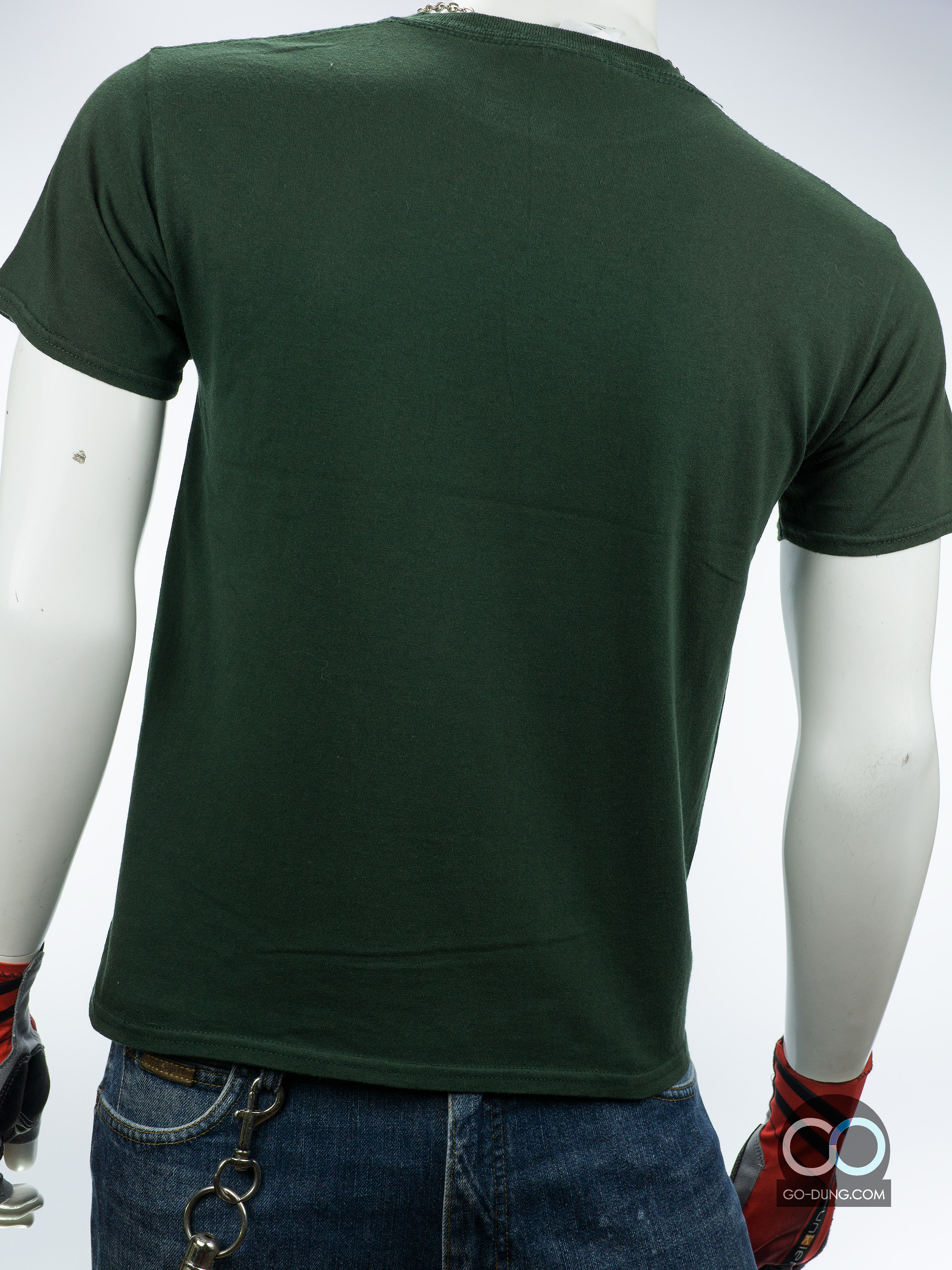 เสื้อยืดมือสอง GILDAN : AA GO GREEN ผ้า 100 คอตตอน