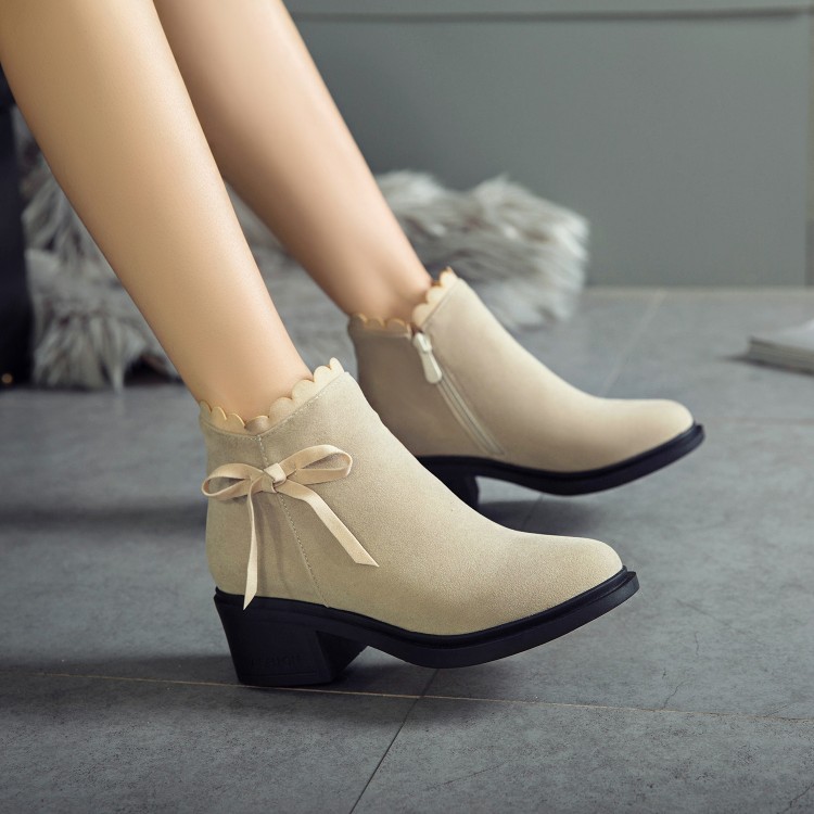 พรีออเดอร์ รองเท้าบูทแฟชั่น 34-43 รหัส Y-5997