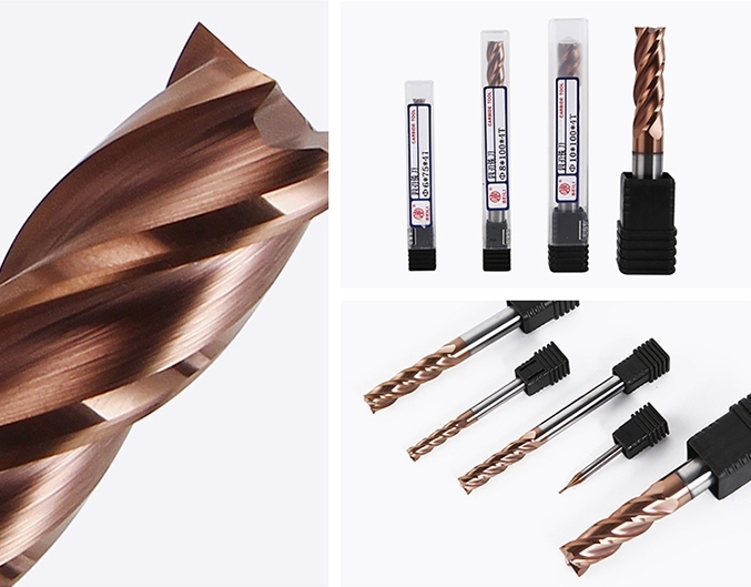 OPP BEILI ดอกกัด ดอกมิลลิ่งทังสเตนคาร์ไบด์ ชิ้นงาน HRC60 กัดโลหะ