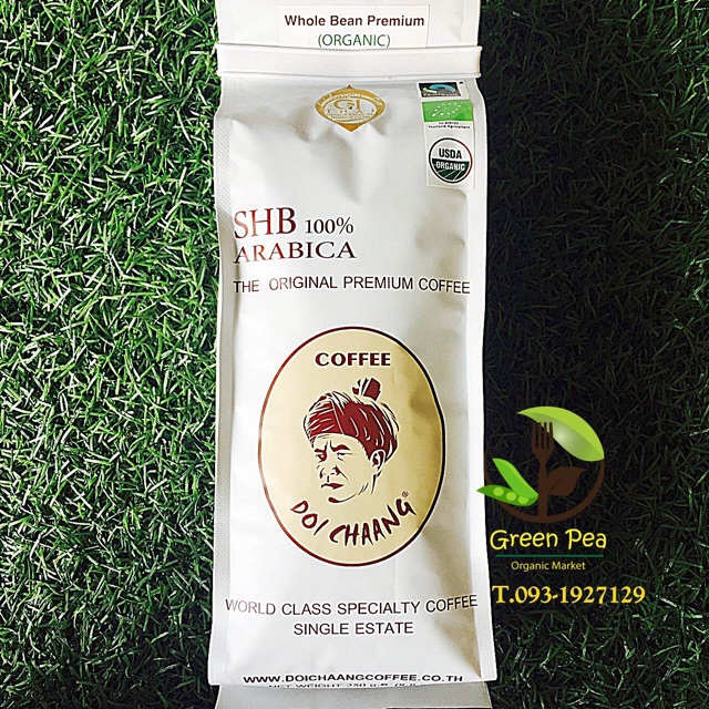กาแฟเมล็ดดอยช้าง เมล็ดกาแฟพรีเมี่ยม ออแกนิกส์ดอยช้าง # 8856709000481...