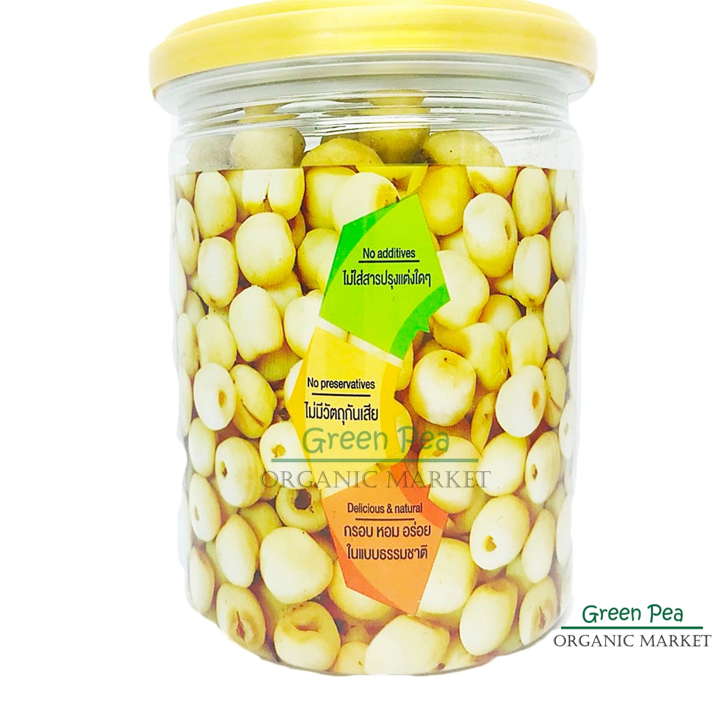 เม็ดบัวอบกรอบ มาย (200 กรัม) LOTUS SEEDS