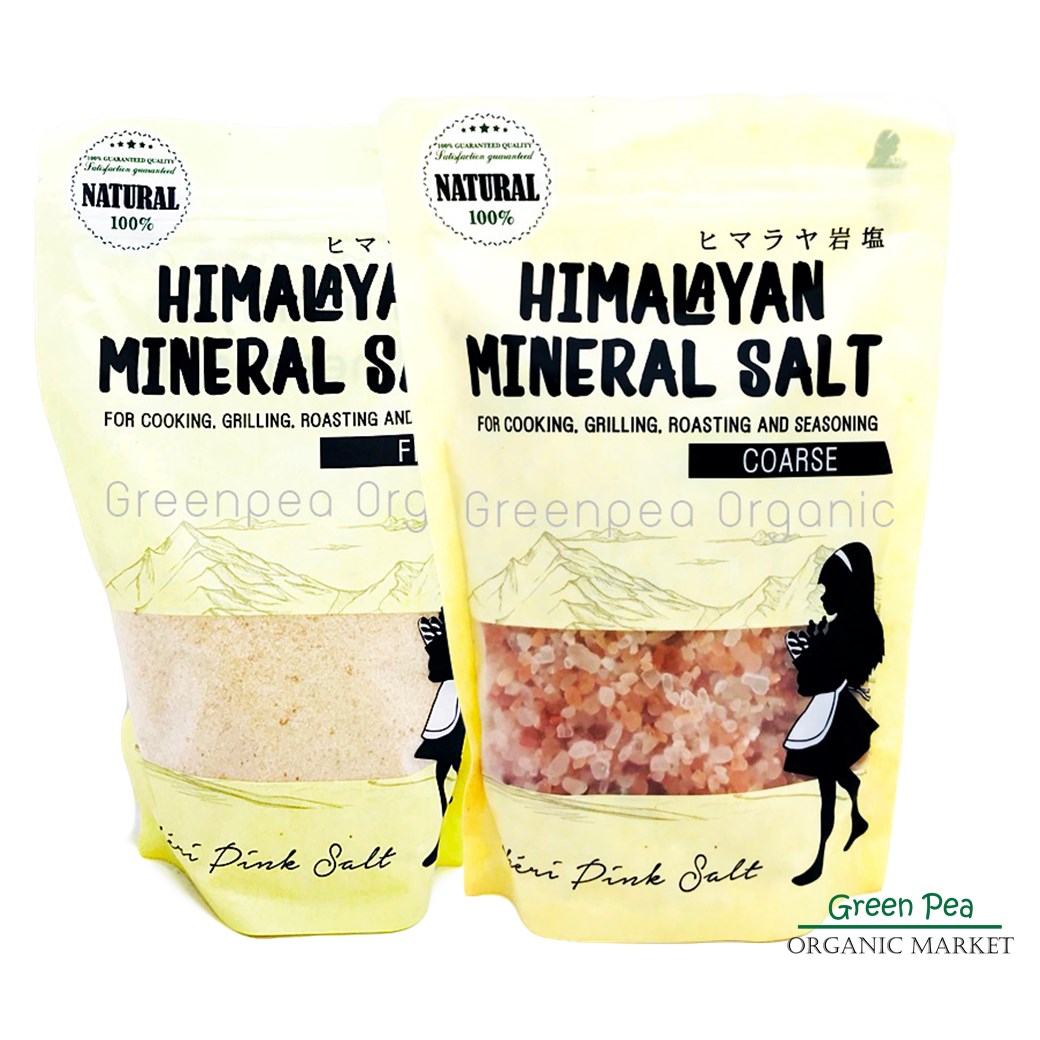 เกลือหิมาลายัน 400 g (Himalayan pink salt) . ใช้ได้สำหรับประกอบอาหารและบำรุงผิว