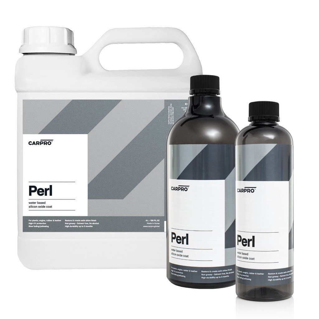CARPRO Perl น้ำยาเคลือบยาง พลาสติก ไวนิล และเบาะหนัง ชนิดเข้มข้น ขนาด 1 L