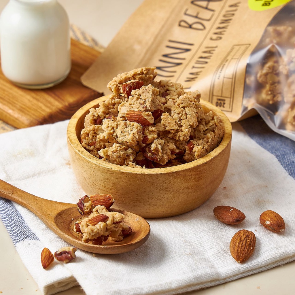 Skinni Bears กราโนล่า Granola homemade ขนาด 200 กรัม มีให้เลือก 6 รสชาติ มาแบบพอดีคำ