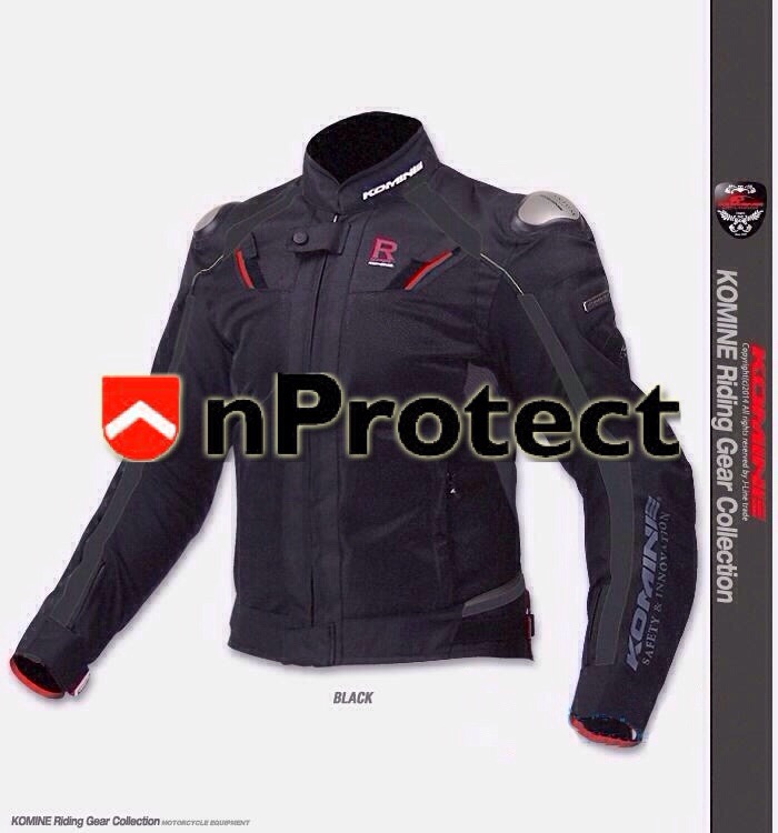 เสื้อการ์ด KOMINE JK-063 Titanium Mesh Jacket R-Spec 2015