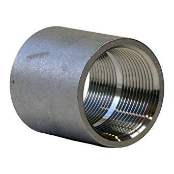 ข้อต่อเกลียวในสแตนเลส ข้อต่อสแตนเลส 304 COUPLING STAINLESS STEEL SCREWED 304