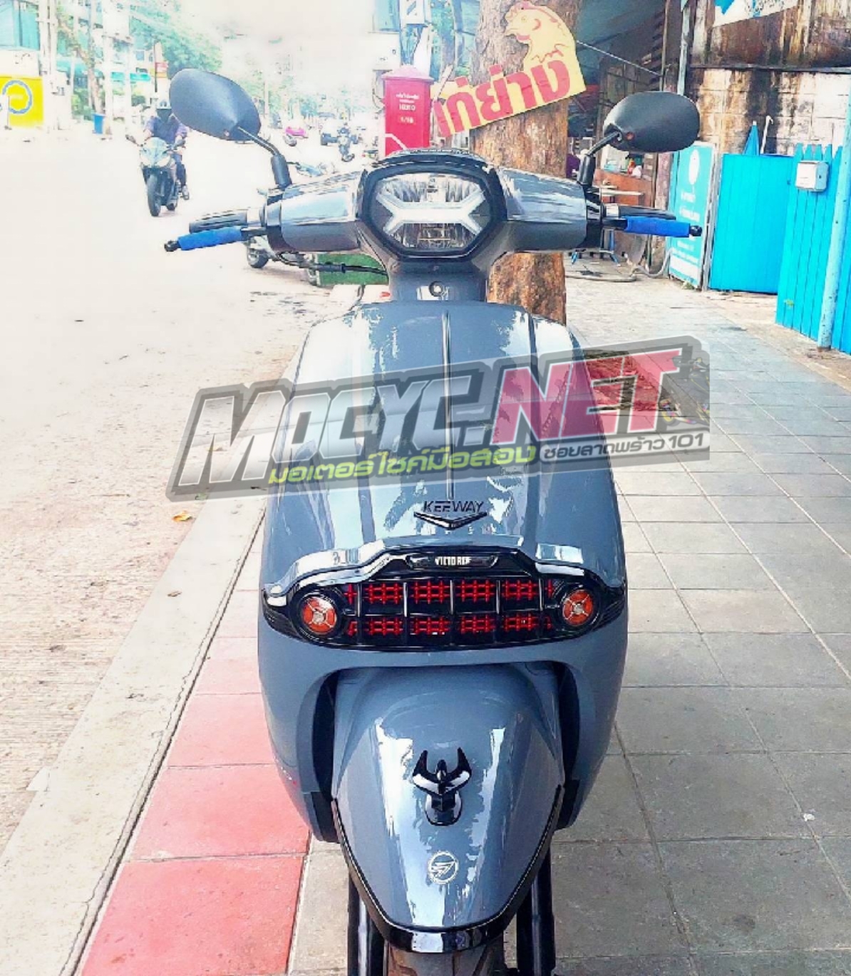 ปิดการขาย ส่งสระแก้วอีกคันครับ KEEWAY VICTORIA 200 สีเทาแรมโบสุดฮิต รุ่นใหม่สวยโดดเด่นไม่เหมือนใคร