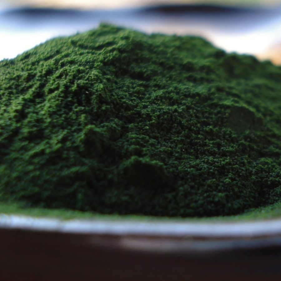 Greenpea Spirulina Powder ผงสาหร่ายสไปรูลิน่า 100 กรัม สาหร่ายสไปรูลิน่า ไม่มีน้ำตาล แป้ง