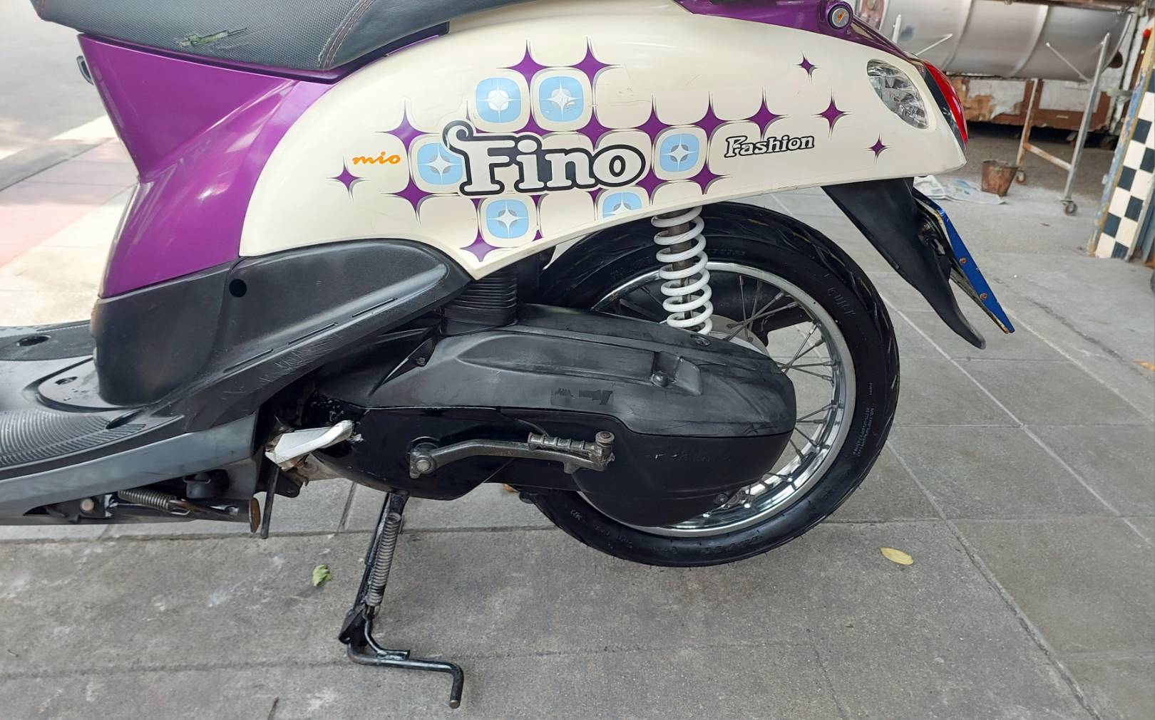 (ปิดการขาย) ประเดิมต้นเดือนขอบคุณลูกค้าที่มาอุดหนุนครับผม Fino เกแยก สีม่วงขาว ของดีหายากอีกแล้วครับท่าน