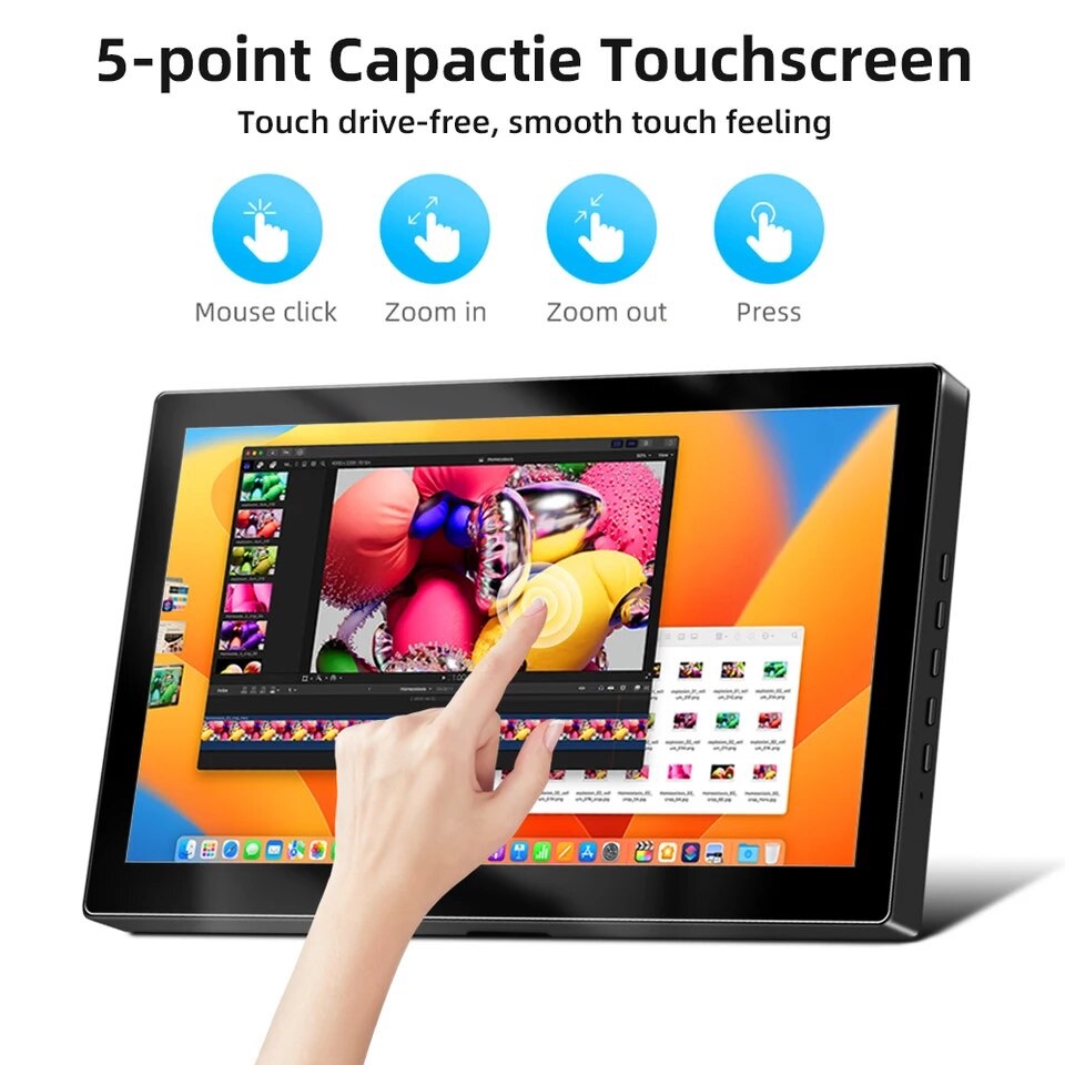 7 inch Touch Screen Monitor 1024x600 ลำโพงในตัว รองรับ Raspberry Pi
