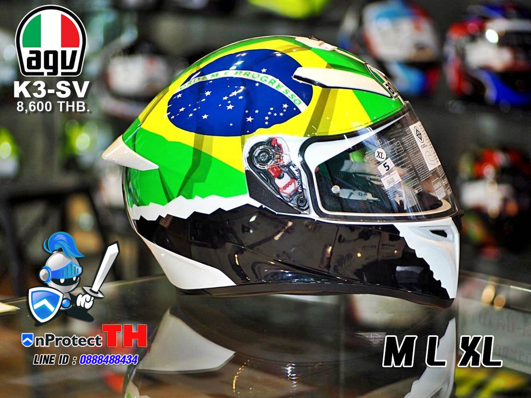 หมวกกันน็อค AGV K-3 SV GRAPHIC 2018