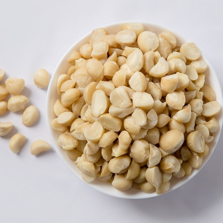 Greenpea Permium Roasted Macadamia แมคคาเดเมีย อบ เกรดAAA+ 100 กรัม เคี้ยวเพลิน อินทรีย์ กรีนพี