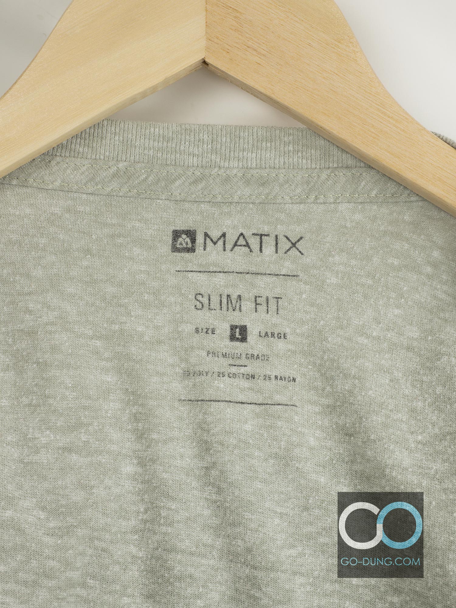 เสื้อยืดเสก็ตมือสอง MATIX ผ้าผสมเรยอน 25/50/25 ลายเท่ๆ แนวเสก็ต