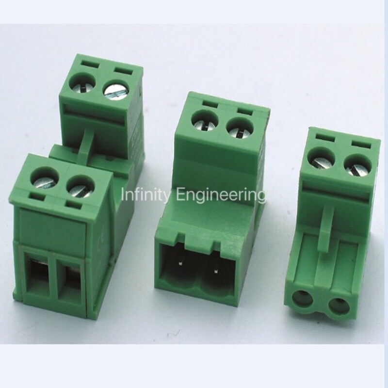 ((5set/pack) Solderless pluggable terminals 15EDGRK Pitch 3.81mm