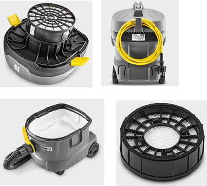 เครื่องดูดฝุ่นแบบแห้ง T 11/1 Classic HEPA