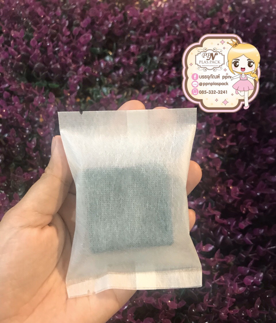 ซองสปันบอล(สีขาว) ใส่สบู่ 50 g. ขนาด 8 X 11 cm.