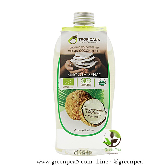 Tropicana น้ำมันมะพร้าวบริสุทธิ์สกัดเย็น ออร์แกนิก "ทรอปิคานา"