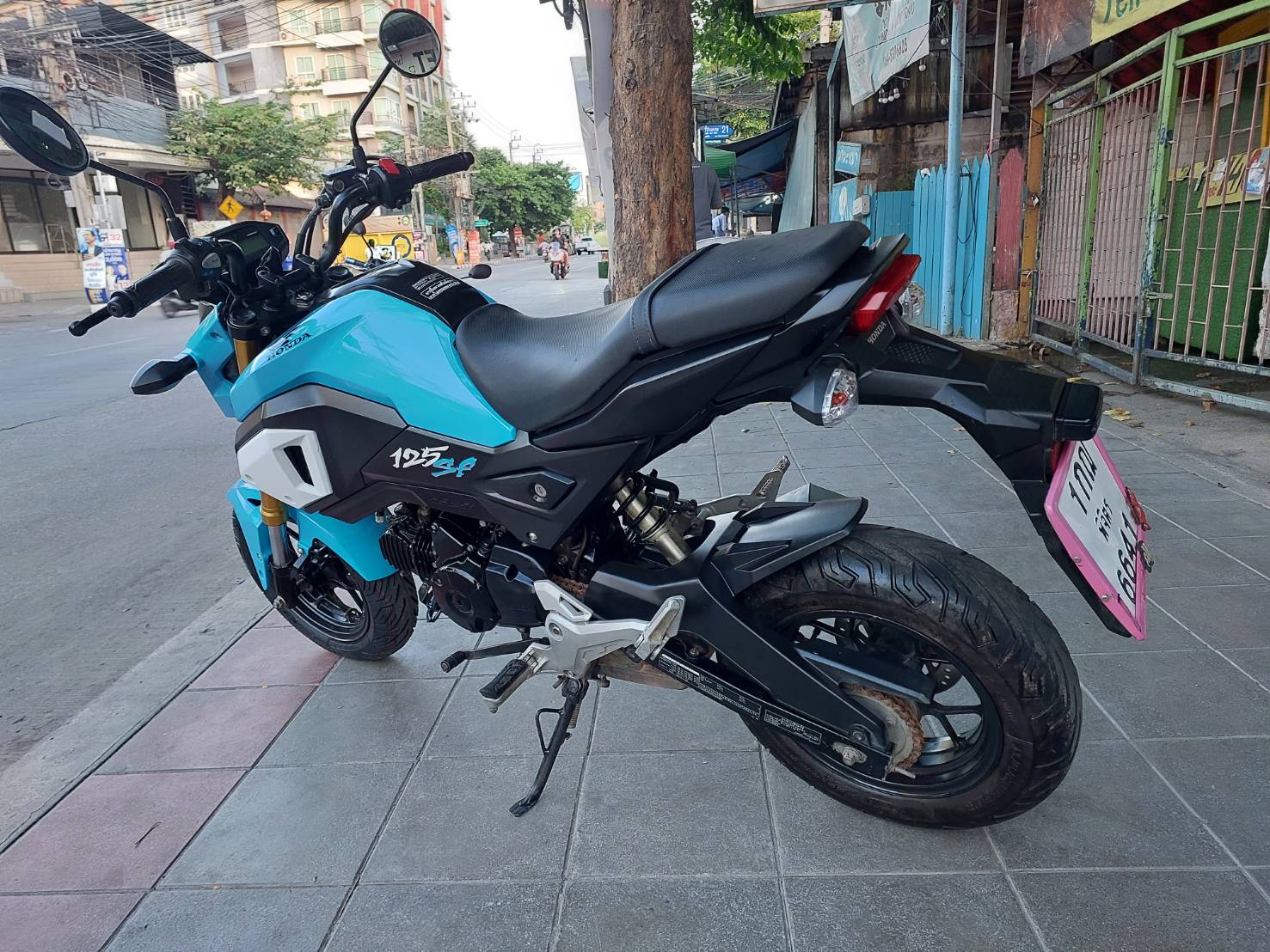 (ปิดขายแล้ว)) msx sf สีน้ำเงินตัวใหม่ สีนี้สวยหายาก จดทะเบียนปี 2562 เครื่องดี สีสวย