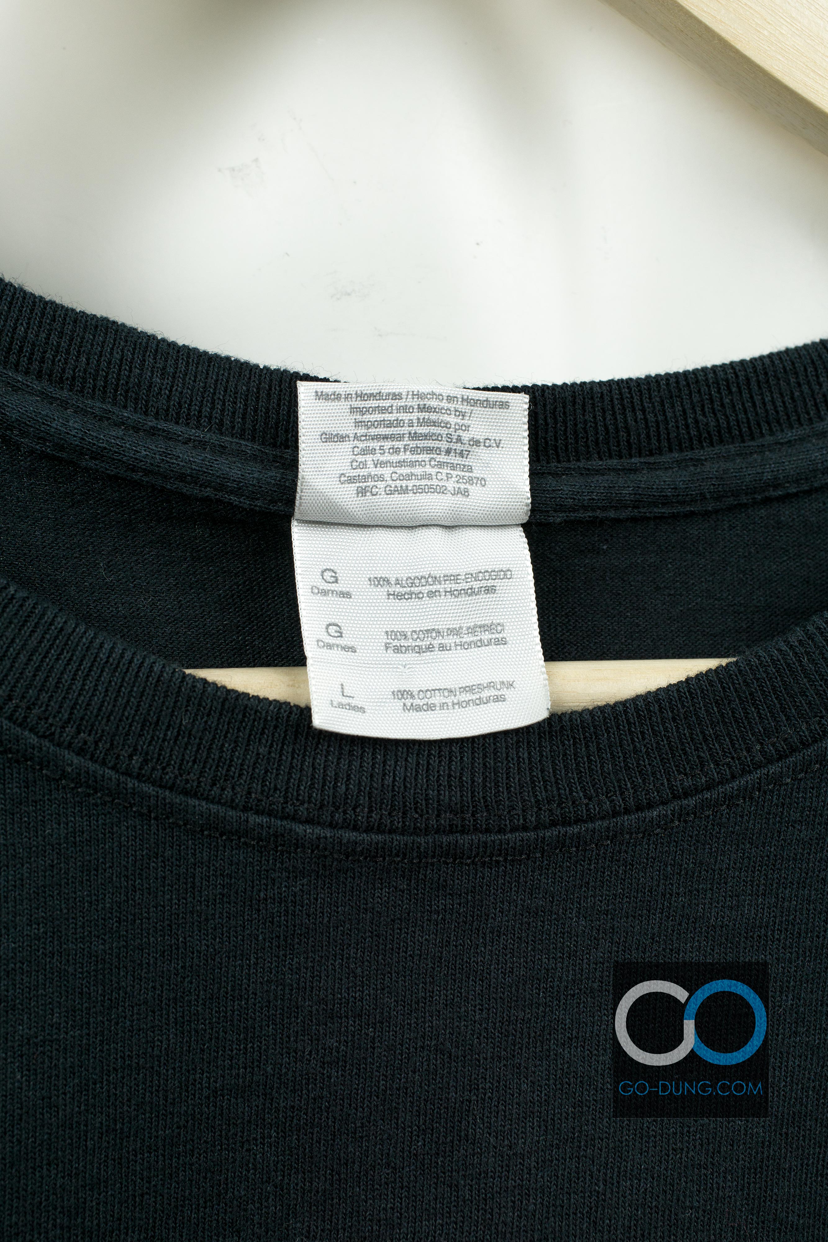เสื้อยืดมือสอง GILDAN WORLD IS FOREMOST OUTFITTER CABELA'S ผ้า 100 คอตตอน