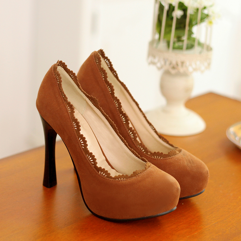 พรีออเดอร์ รองเท้าแฟชั่นผู้หญิง รองเท้าแฟชั่นส้นสูงไซส์ใหญ่ รองเท้าส้นสูงแฟชั่นผู้หญิง รองเท้าแฟชั่นผู้หญิงไซส์เล็ก 30-52 รหัส Y-7511