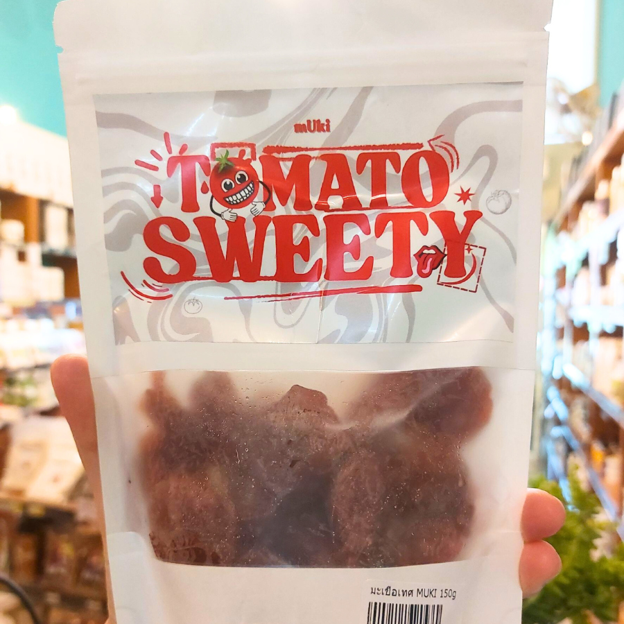 MUKI Tomato Sweety 150 กรัม มะเขือเทศ หวาน อร่อย ทานง่าย เปรี้ยวหวานลงตัว หนึบหนับ