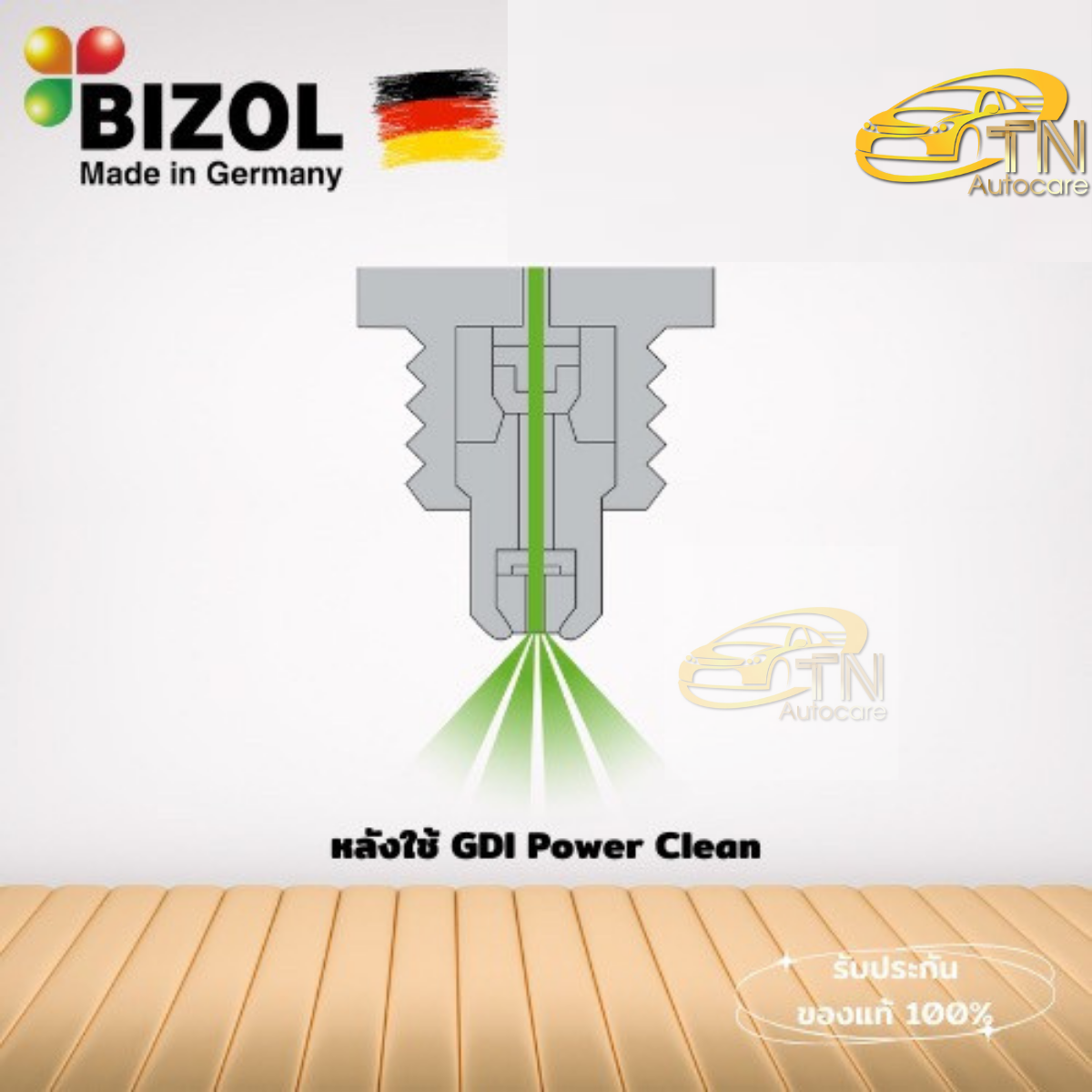 BIZOL GDI Power Clean น้ำยาทำความสะอาดหัวฉีด 500 ml.