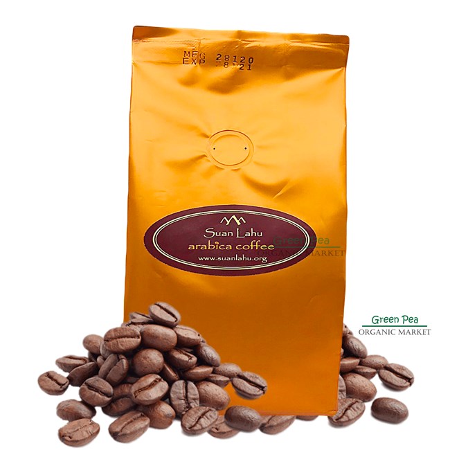 Suan Lahu , กาแฟลาหู่ เมล็ดกาแฟอาราบิกา คั่ว 3ระดับ 250กรัม **คั่วสดทุกวัน บดเมล็ดให้ได้