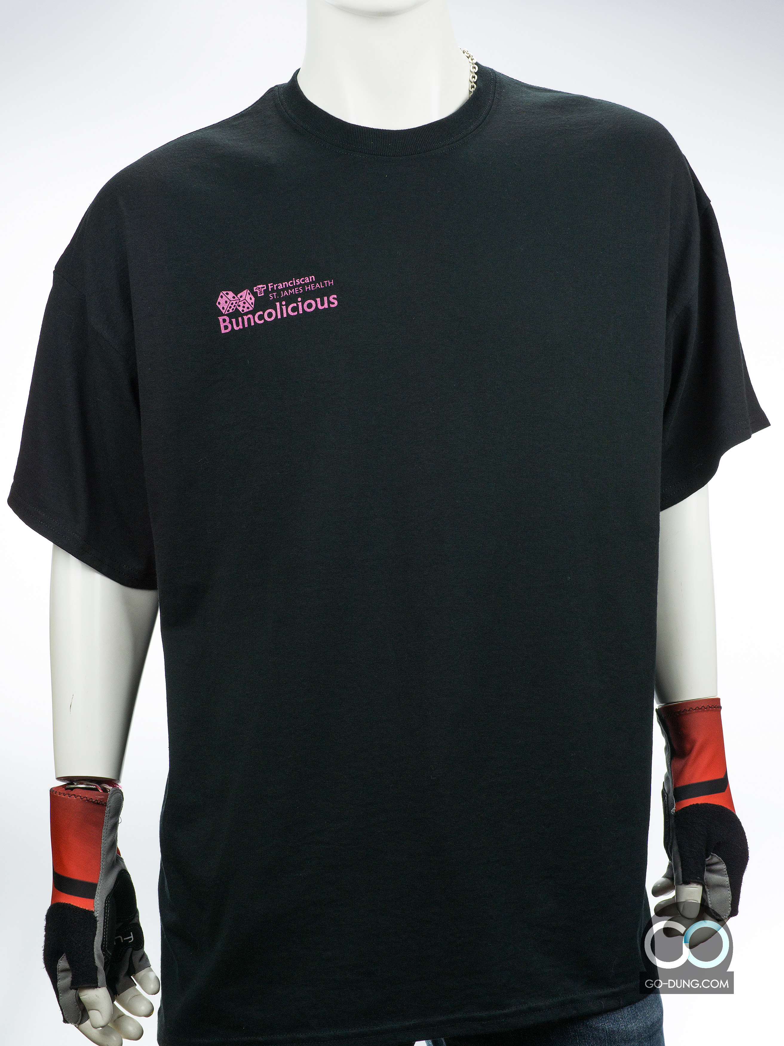 เสื้อยืดมือสอง GILDAN : BUNCOLICIOUS ผ้าบาง ผ้า 50/50