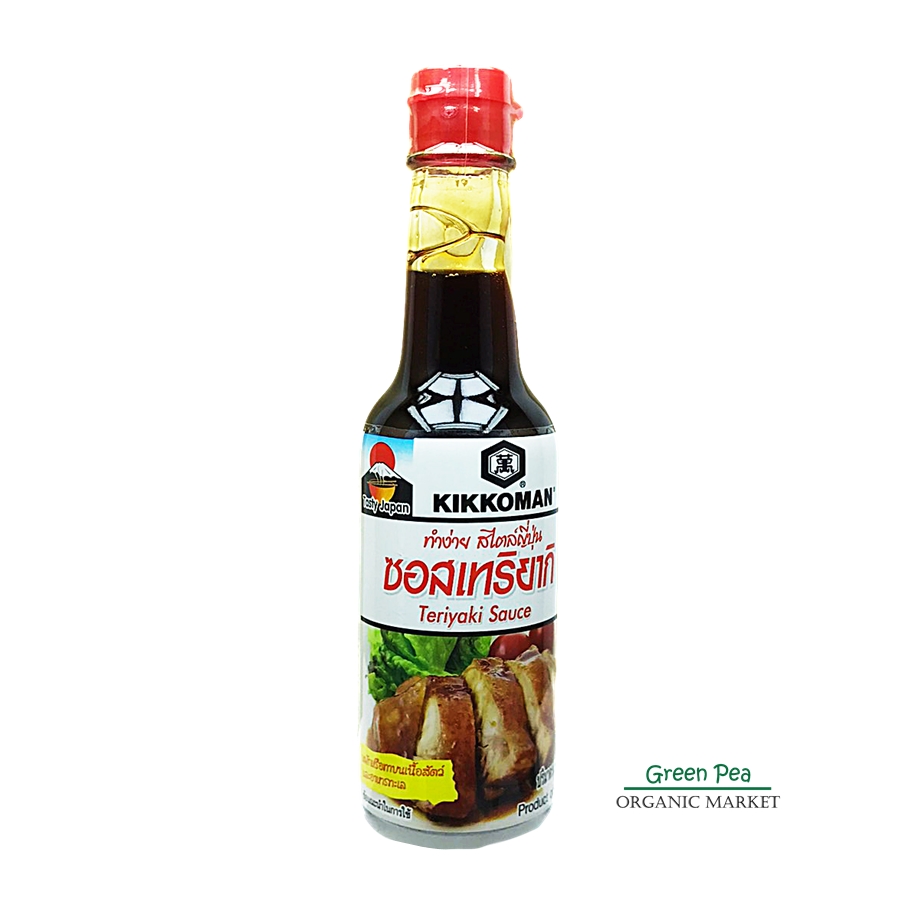 Kikkoman Tasty Japan Teriyaki Sauce 150ml. คิคโคแมน สไตล์ญี่ปุ่่น 150 มล. ซอสหมัก ปิ้ง ย่าง ทอด