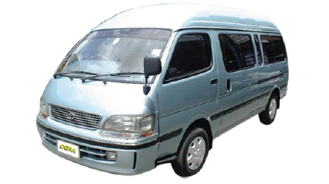 พลาสติกยึดปลายกันชนหน้า FRONT BUMPER BRACKET TOYOTA HIACE LH125 111606 อะไหล่รถยนต์ กันชน ขากันชน พลาสติกยึดกันชนหน้า พลาสติกกันชน